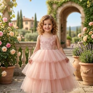 Robe de cérémonie fille (4 à 10 ans)